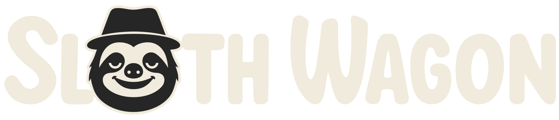 Sloth Wagon Logo_All rights reserved. Original and official logo and font of Sloth Wagon. Copyright © 2026 Sloth Wagon. All rights reserved.